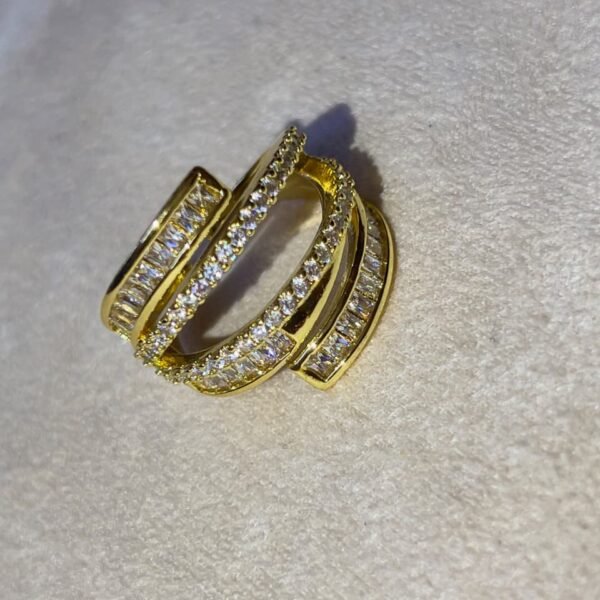 18kt Gold Plated Adjustable Occasionally Wearing Rings collection