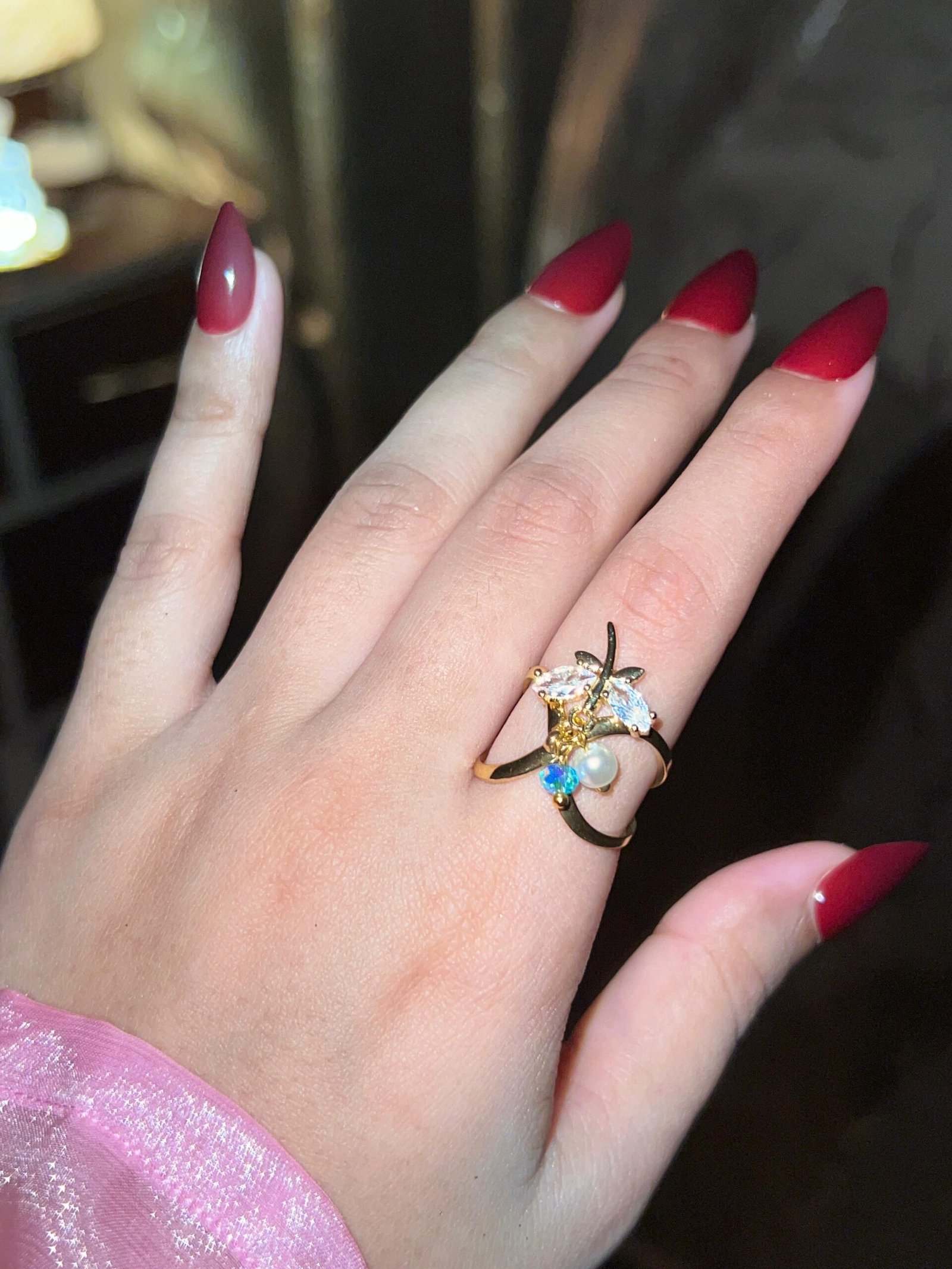 18kt Gold Plated Ancient Vintage Ring - Image 2