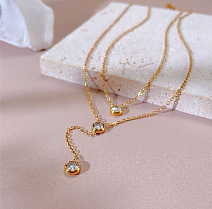 18kt Gold Plated Anti Ternish Neckpiece - Image 2
