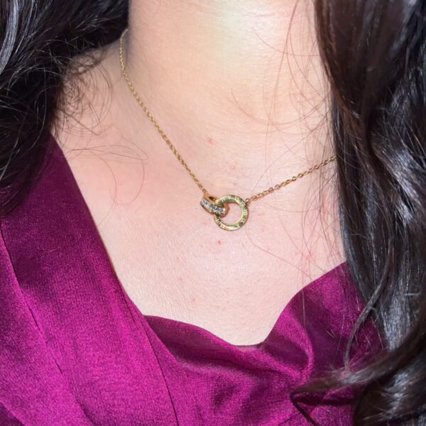 Anti Ternish Roman Number neckchain